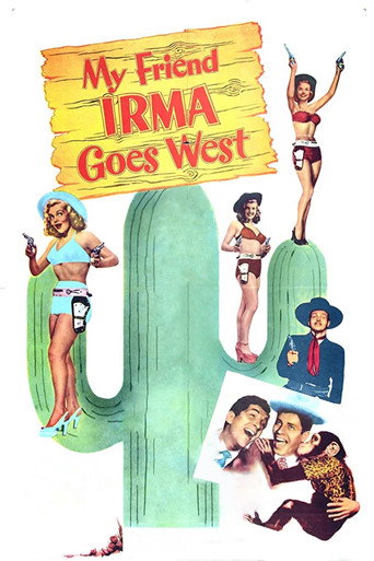 My Friend Irma Goes West movie poster
