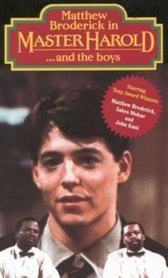 'Master Harold'... and the Boys movie poster