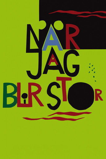 När jag blir stor movie poster
