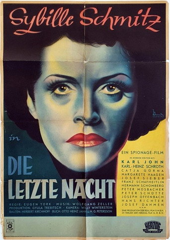 The Last Night movie poster