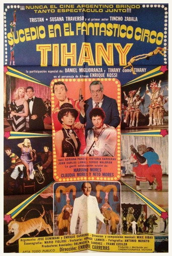 Sucedió en el fantástico circo Tihany movie poster