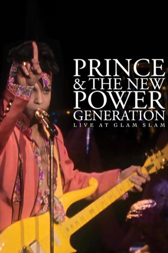 Prince & The New Power Generation: Live at Glam Slam movie poster