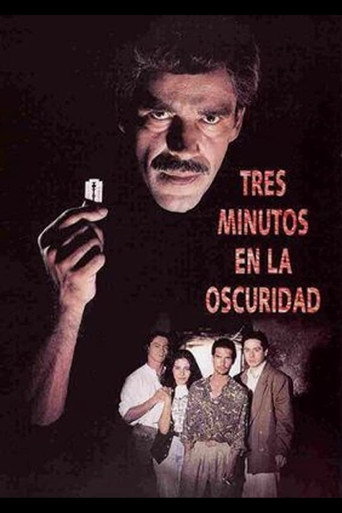 Tres minutos en la oscuridad movie poster