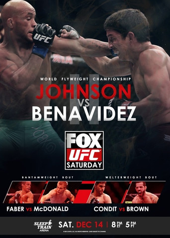 UFC on Fox 9: Johnson vs. Benavidez 2 movie poster
