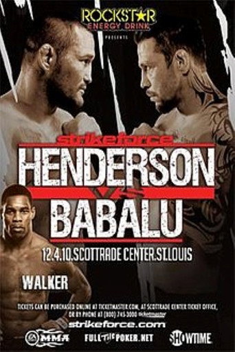Strikeforce: Henderson vs. Babalu II movie poster