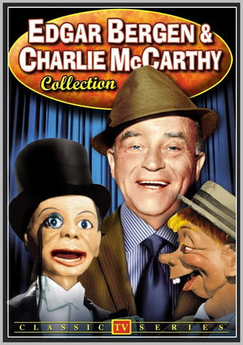 Edgar Bergen with Charlie McCarthy movie poster
