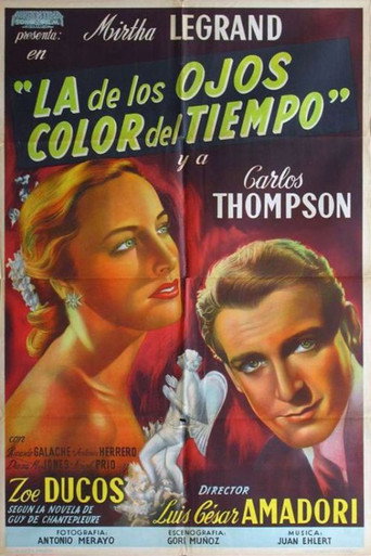 The one with eyes the color of time movie poster
