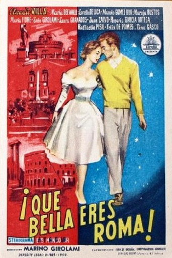 Quanto sei bella Roma movie poster