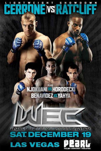 WEC 45: Cerrone vs. Ratcliff movie poster