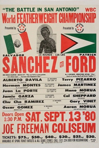 Salvador Sanchez vs. Patrick Ford movie poster