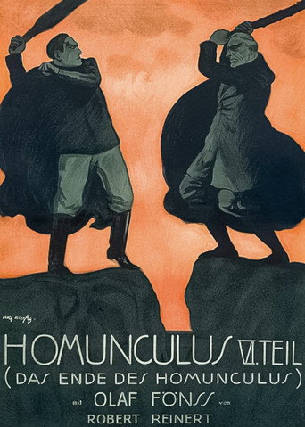 The End of the Homunculus movie poster