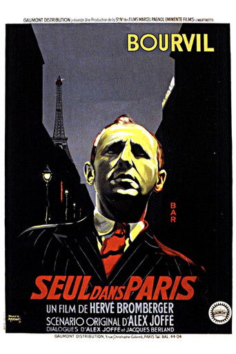 Alone in Paris movie poster