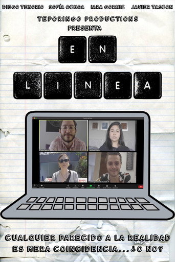 En línea movie poster