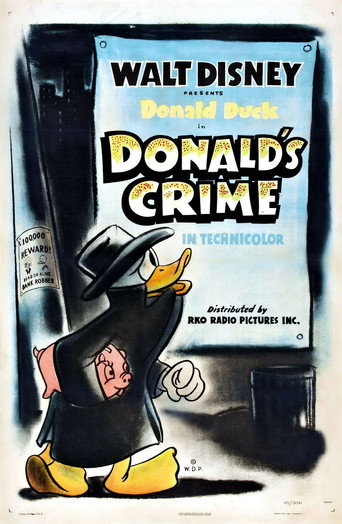 Donald's Crime movie poster