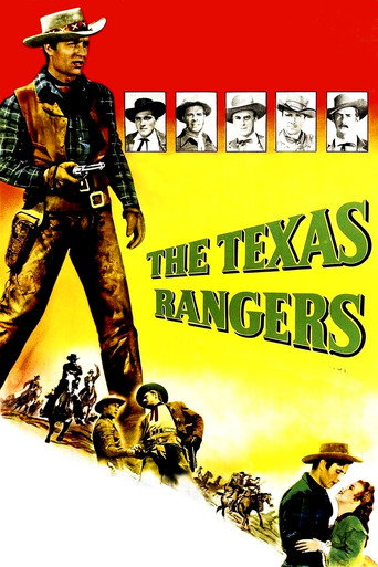 The Texas Rangers movie poster