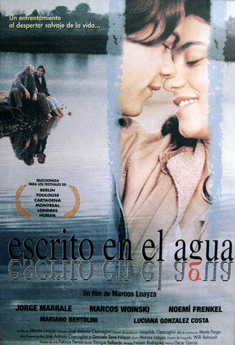 Escrito en el agua movie poster