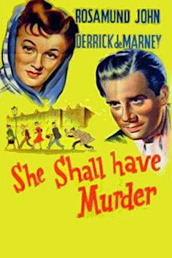 She Shall Have Murder movie poster
