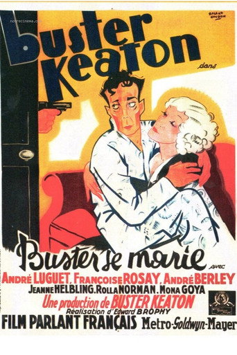 Buster se marie movie poster