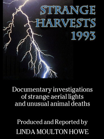 Strange Harvests 1993 movie poster