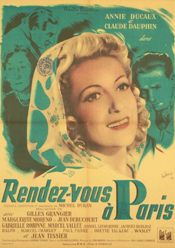 Rendezvous in Paris movie poster