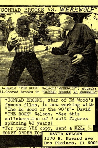 Conrad Brooks vs. the Werewolf movie poster