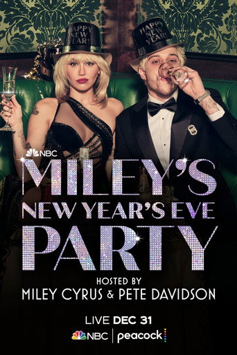 Miley's New Year's Eve Party Hosted by Miley Cyrus and Pete Davidson movie poster