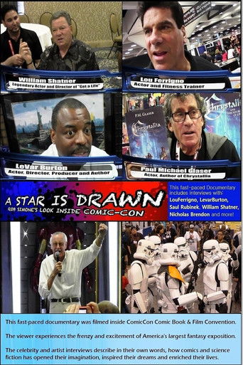 A Star Is Drawn: Rob Simone's Look Inside Comic-Con movie poster
