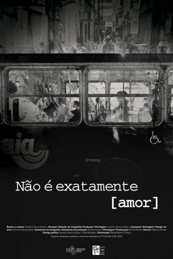 Não é exatamente amor movie poster