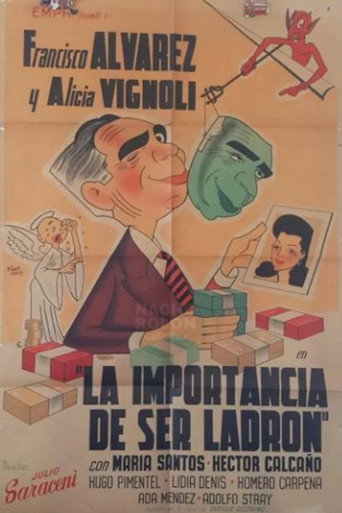 La importancia de ser ladrón movie poster
