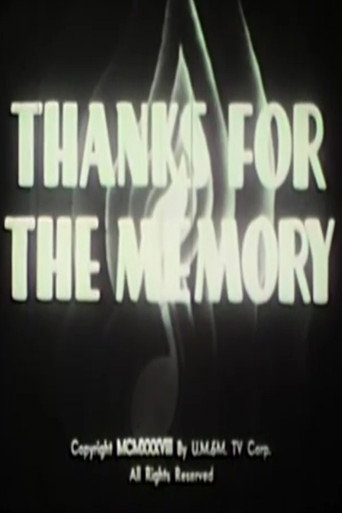 Thanks for the Memory movie poster