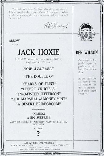The Desert's Crucible movie poster