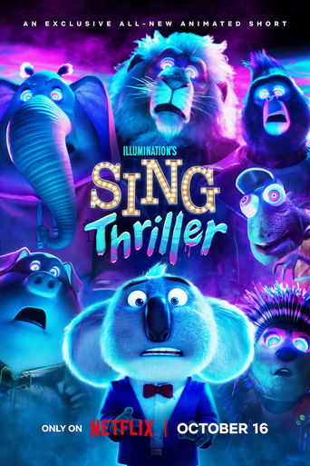 Sing: Thriller movie poster