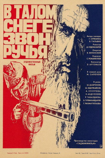 The Sound of a Stream in Melting Snow movie poster