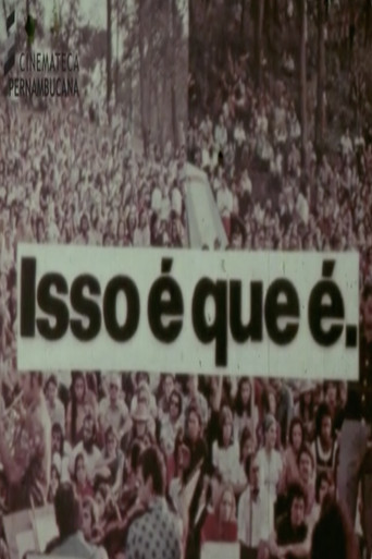 Isso é Que é movie poster