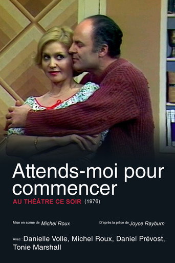 Attends-moi pour commencer movie poster