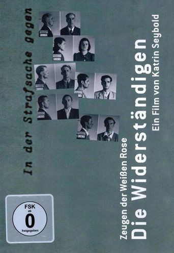 Die Widerständigen - Zeugen der Weißen Rose movie poster