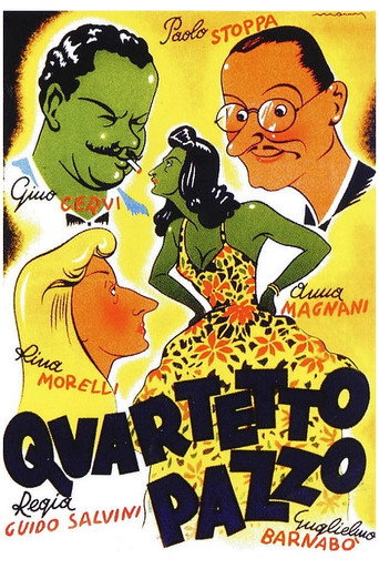 Crazy Quartet movie poster