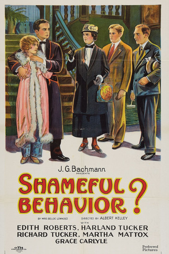 Shameful Behavior? movie poster