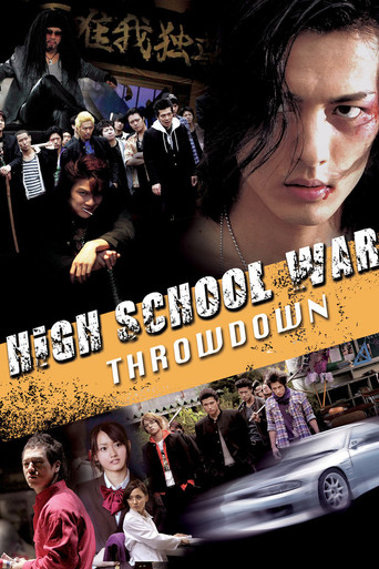 High School Wars: Throwdown! movie poster