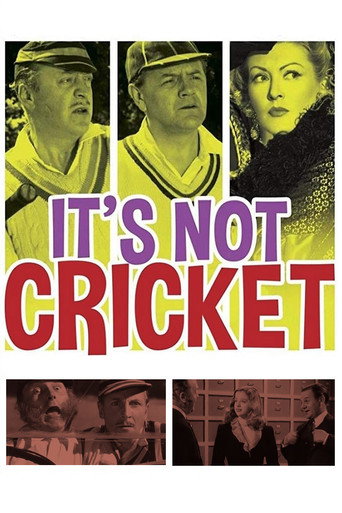 It's Not Cricket movie poster