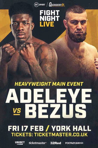 David Adeleye vs. Dmytro Bezus movie poster
