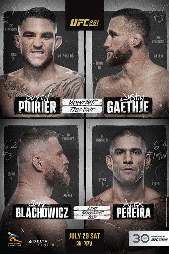 UFC 291: Poirier vs. Gaethje 2 movie poster