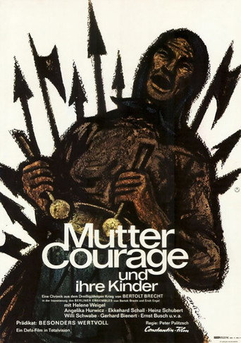 Mother Courage and Her Children movie poster