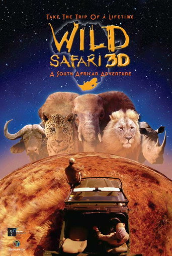 Wild Safari 3D: A South African Adventure movie poster