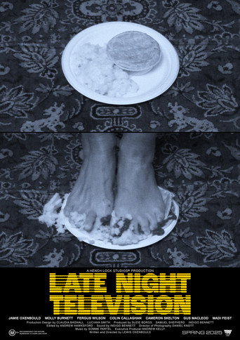 Late Night Television movie poster