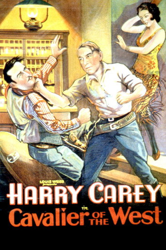 Cavalier of the West movie poster
