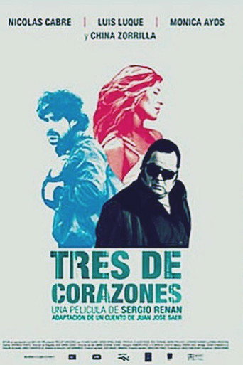 Tres de corazones movie poster