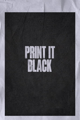 Print It Black movie poster