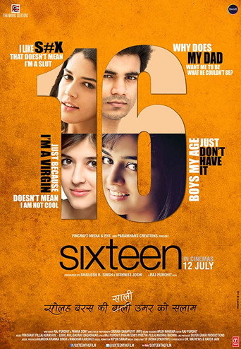 Sixteen movie poster