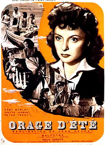 Summer Storm movie poster